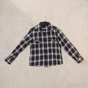 Field & Stream Brown / Gray button down